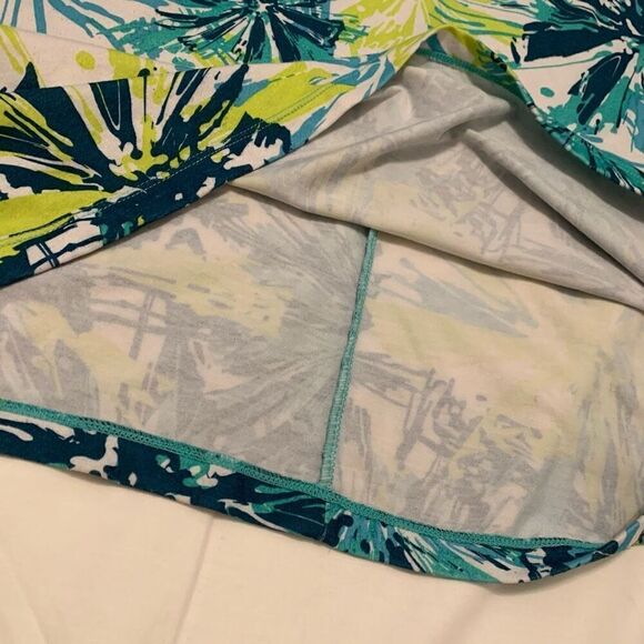 prAna XS Women's Racerback Halter Floral Tropical Print Sport Athletic Dress - Picture 6 of 6